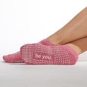 be you size 10-13 marbled grip socks rosette, sticky be socks, best grip socks, best grippy socks, best yoga socks, best pilates socks