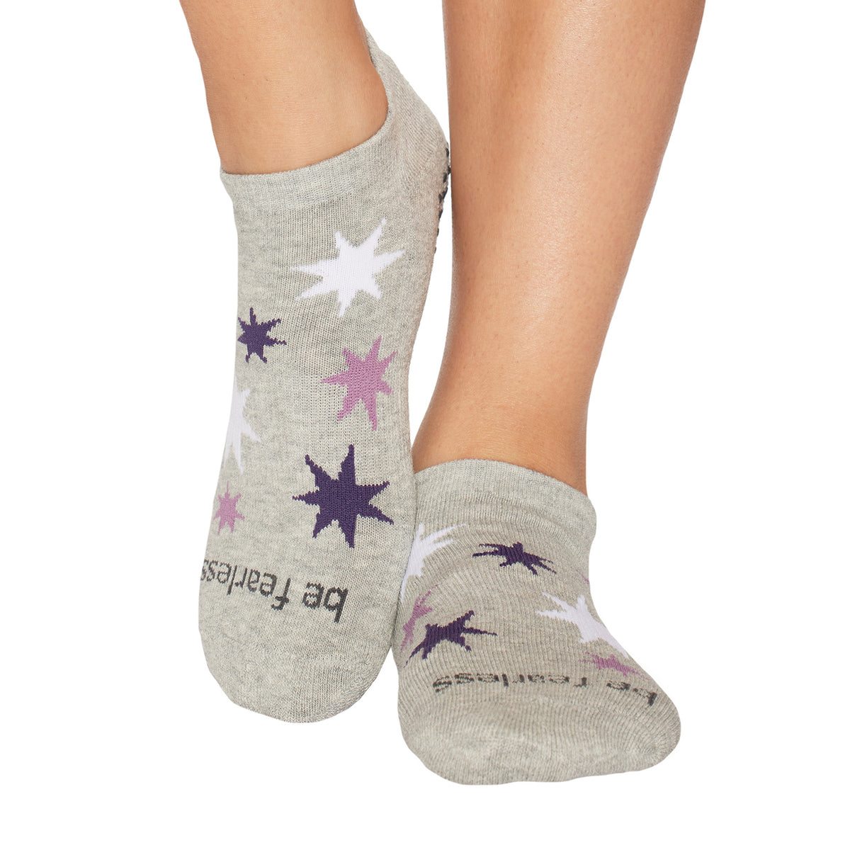Be Fearless Stellar Grip Socks (Amethyst)