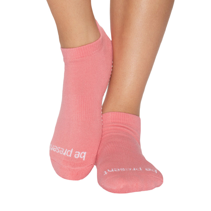 Be Present Grip Socks (Melon)