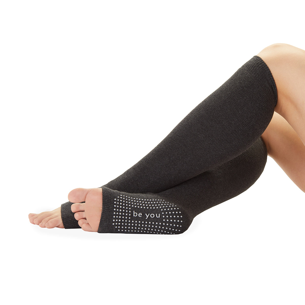 Be You Grip Leg Warmers (Charcoal/Grey)